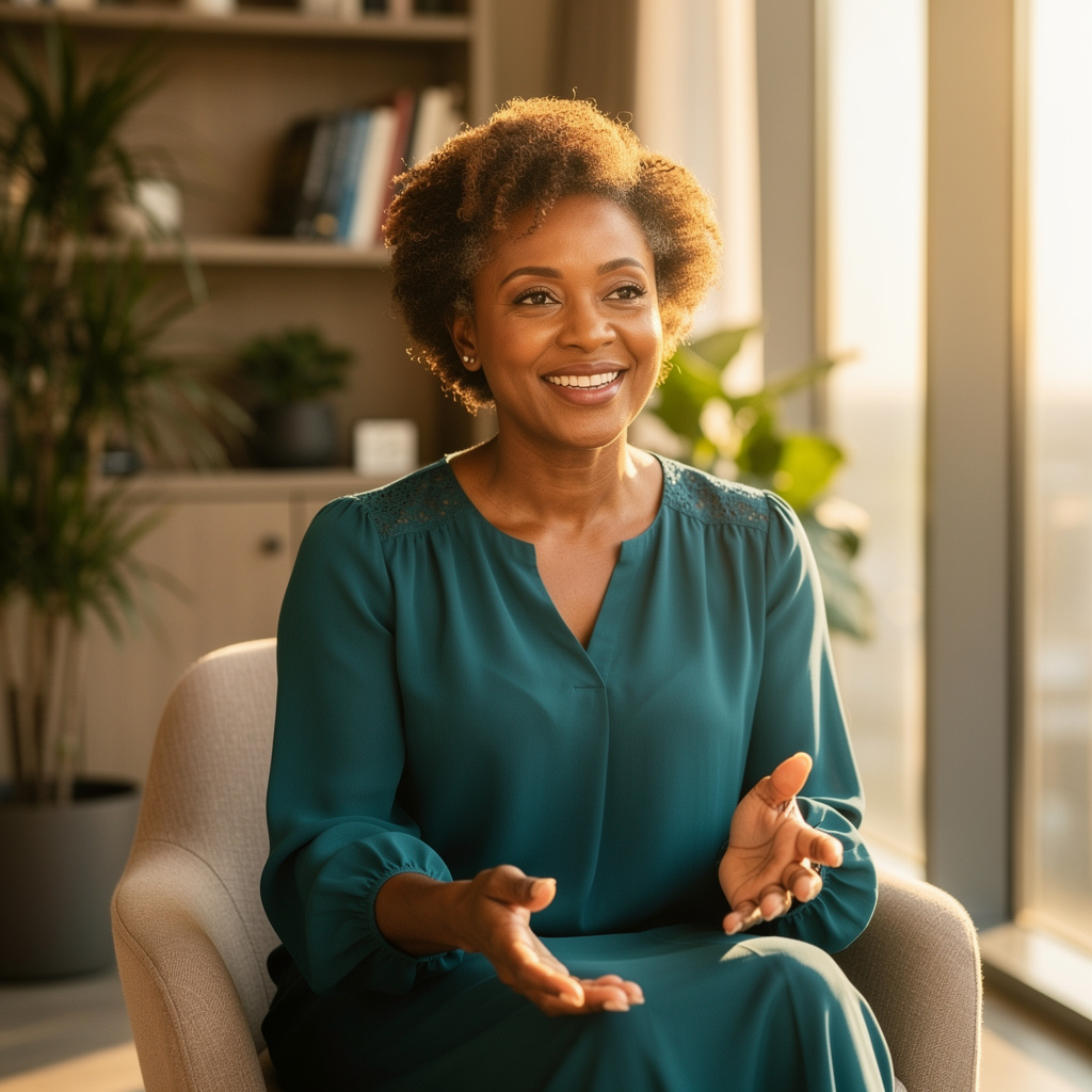 Tammy Mitchell — Transformational Health and Success Coach, golden-hour portrait